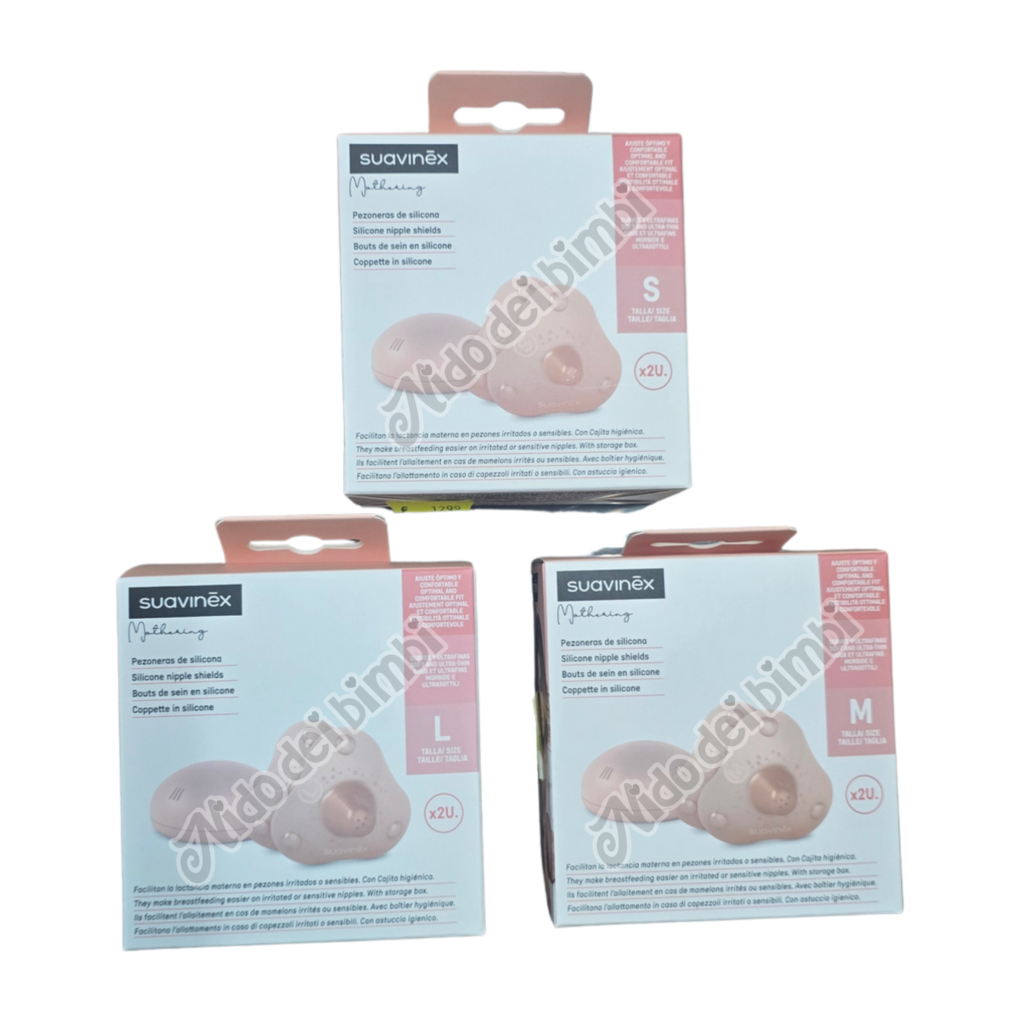 Suavinex Coppette Paracapezzoli in Silicone 2 pz