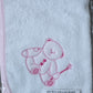 Asciugamano Baby Spugna Idrofila Ricamata