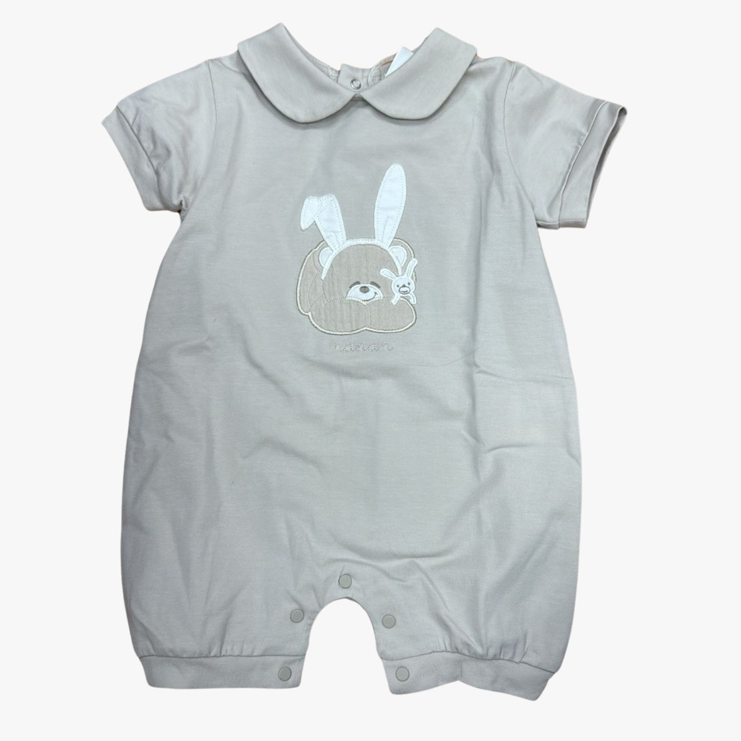 Nanan Pagliaccetto Jersey Orsetto Beige 6 Mesi