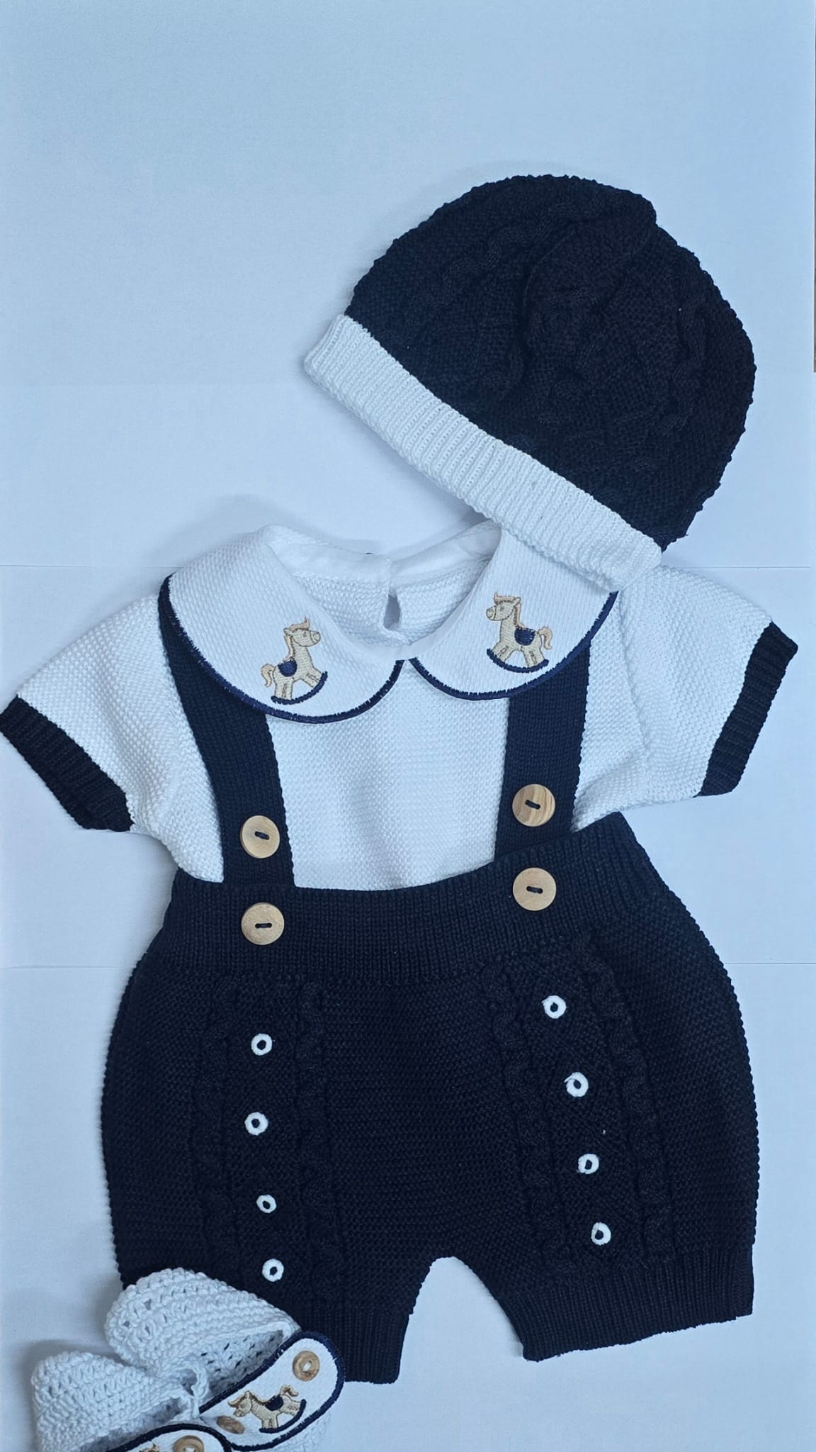 Corredino Set Tutina + Cappellino + Babbucce
