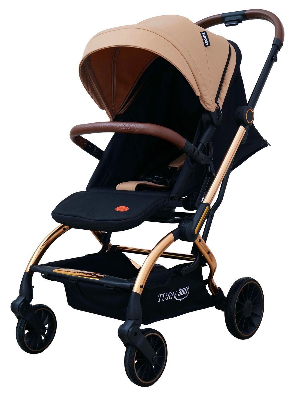 Leonie Passeggino Turn 360° - Reversibile fronte strada/manico - 0/22 Kg