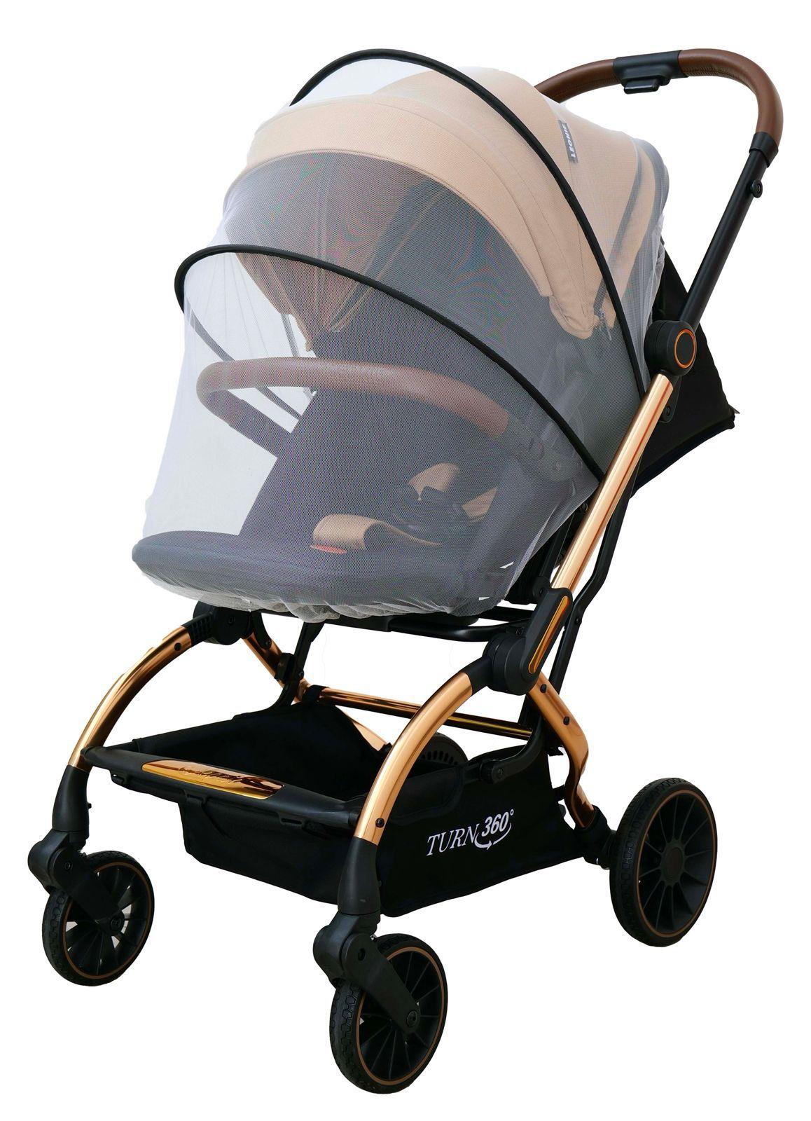 Leonie Passeggino Turn 360° - Reversibile fronte strada/manico - 0/22 Kg
