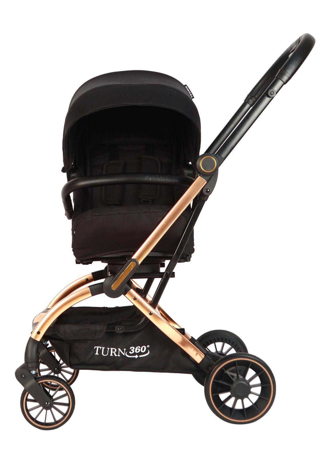 Leonie Passeggino Turn 360° - Reversibile fronte strada/manico - 0/22 Kg
