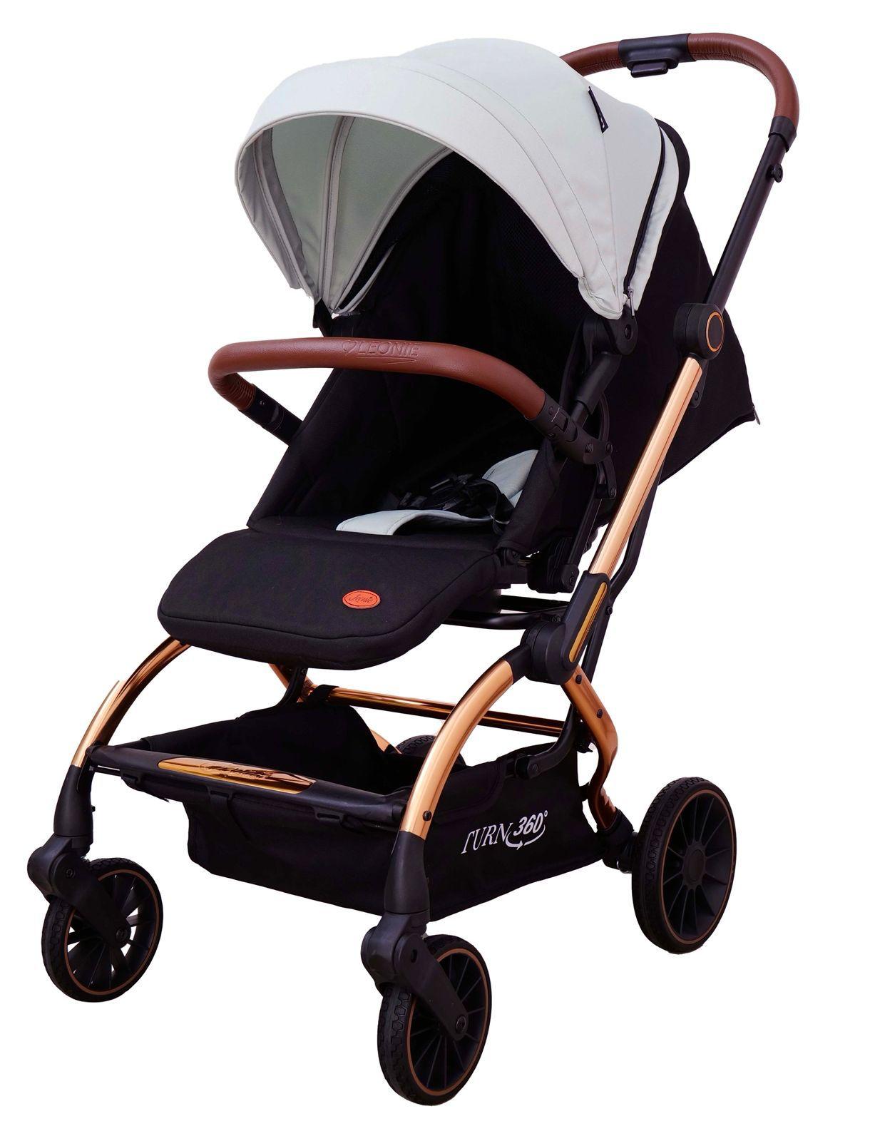 Leonie Passeggino Turn 360° - Reversibile fronte strada/manico - 0/22 Kg