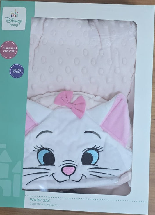 Disney Copertina avvolgente per neonato con clip morbida e calda - Vari personaggi