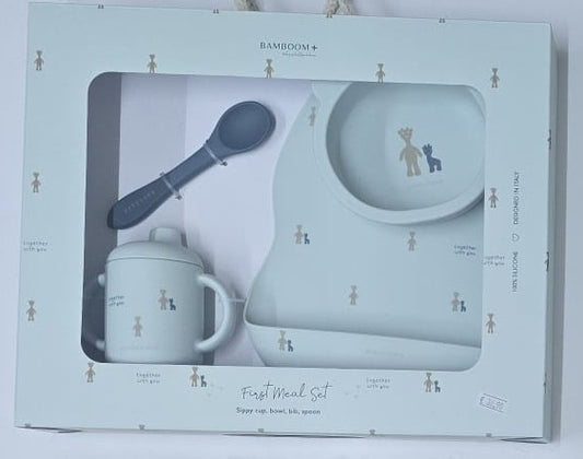 Bamboom Set Pappa First Meal 4 pz 100% Silicone