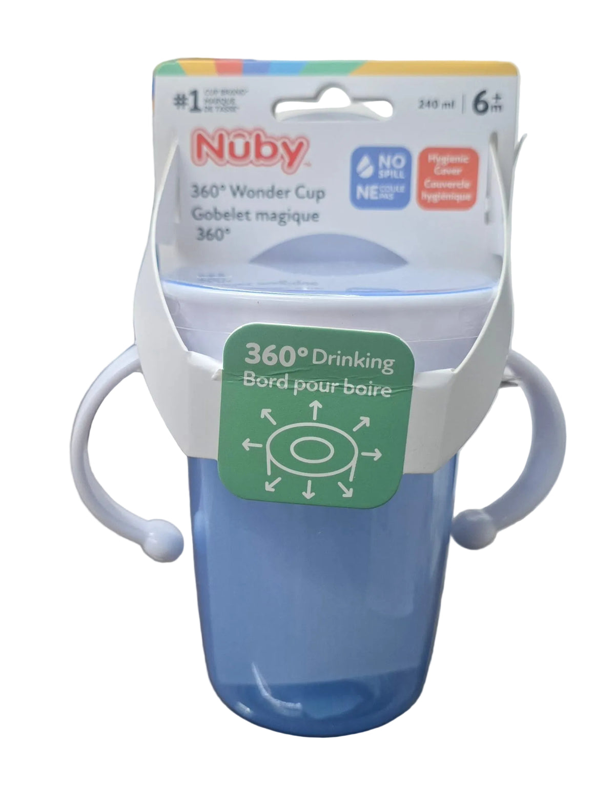 Nuby Tazza 360° Wonder Cup 240 ml 6m+