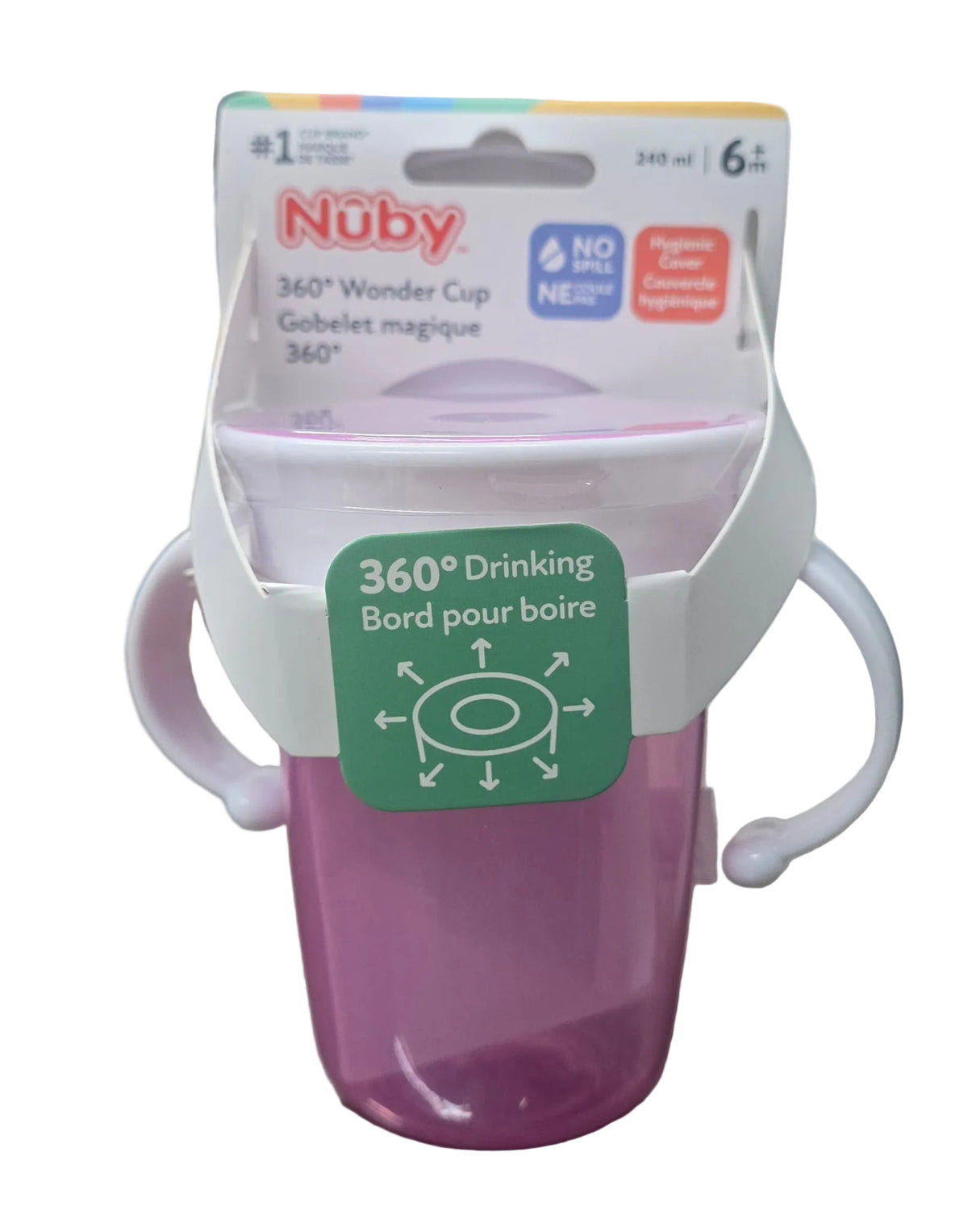 Nuby Tazza 360° Wonder Cup 240 ml 6m+