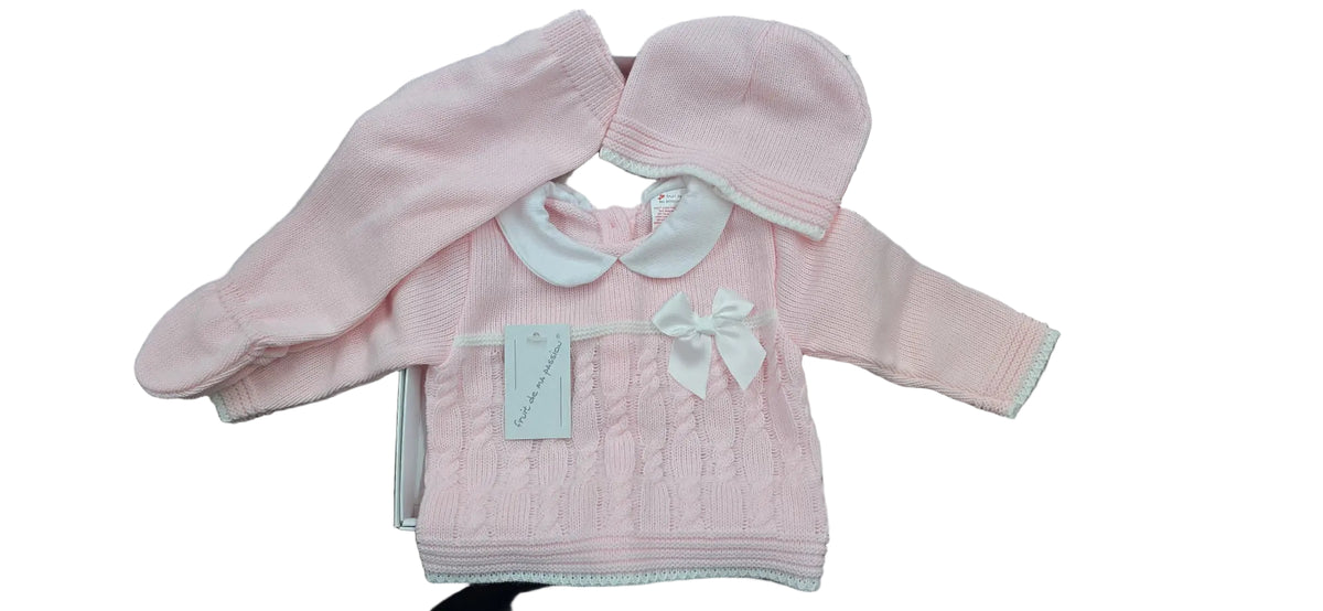 Fruit de ma Passion - Completo 3 pezzi Invernale - Maglia+Pantalone+Cappellino - REF.1854