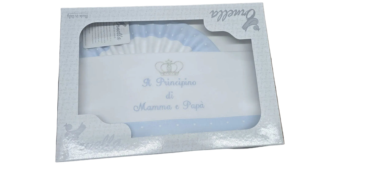 Ornella Set Lenzuola 3pz per Carrozzina 90x120 cm 100% Cotone