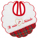 Bavetta "Il mio primo Natale" - varie fantasie - 100% Cotone