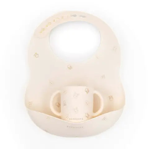 Bamboom Bib&Cup Set Bavaglino + Tazza 100% Silicone