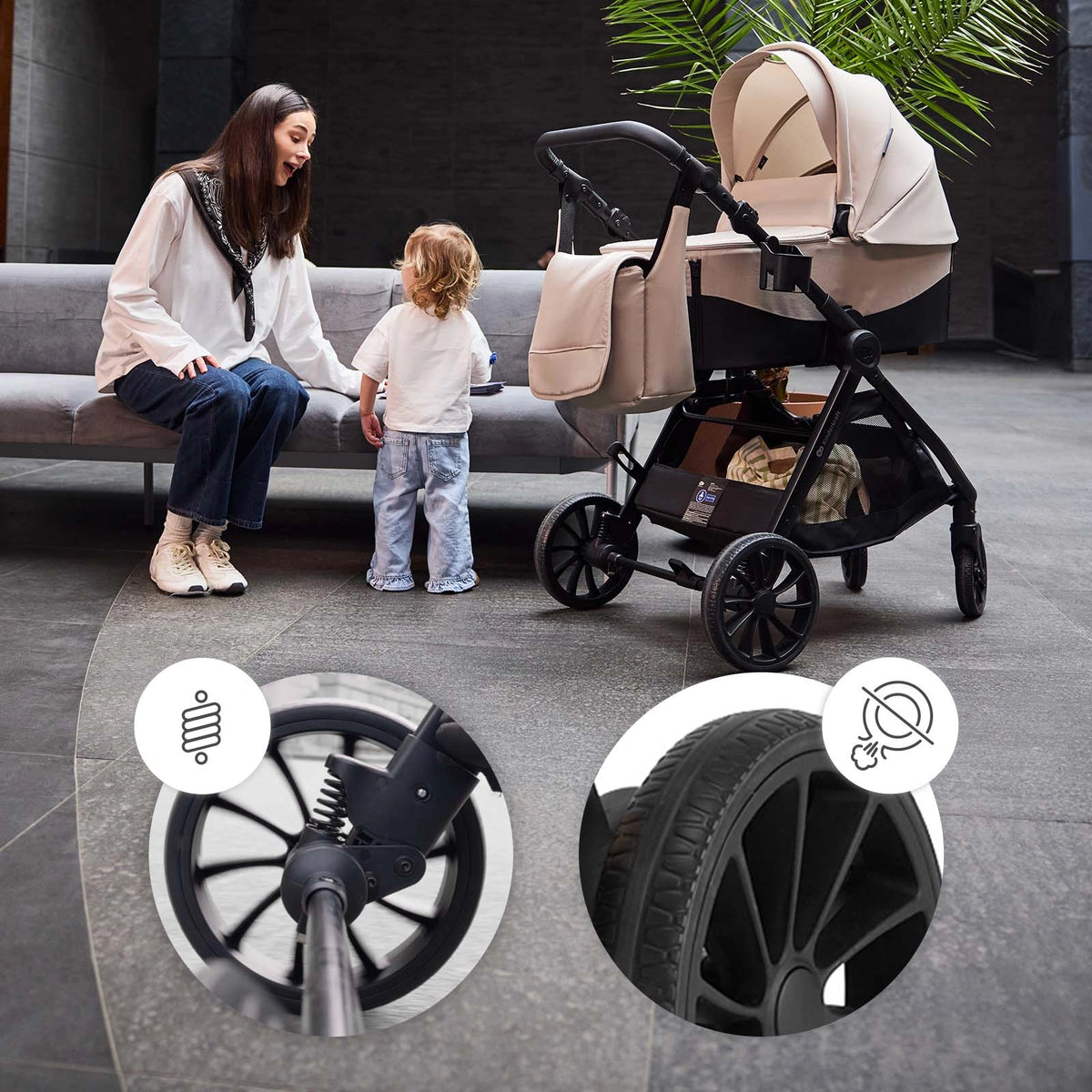 Kinderkraft Trio Vesto2 Multifunzione 3 in 1
