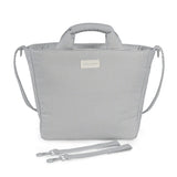 Pasito a Pasito Borsa Cambio Little Bloom Vichy Grigio