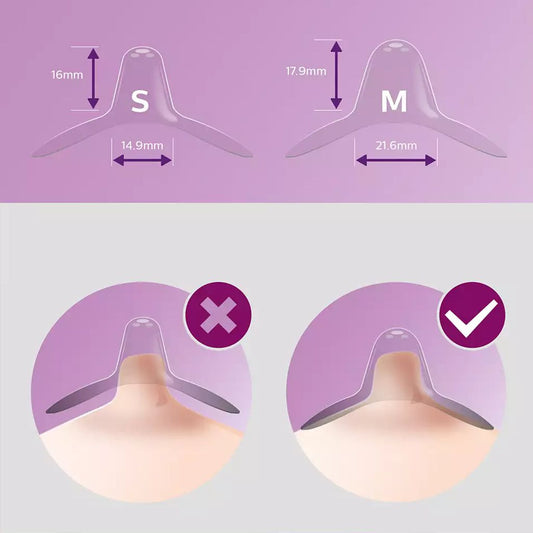 Avent Philips Paracapezzoli in morbido Silicone - Protegge i capezzoli irritati