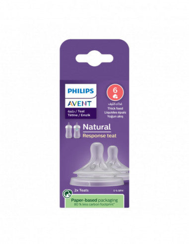 Avent Philips Tettarelle Natural 2pz
