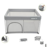 Aziamor Box richiudibile Enjoy + Tappeto gioco 120x120 cm