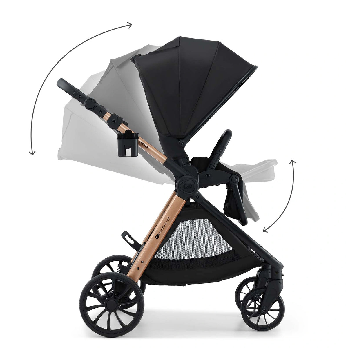 Kinderkraft Trio Vesto2 Multifunzione 3 in 1