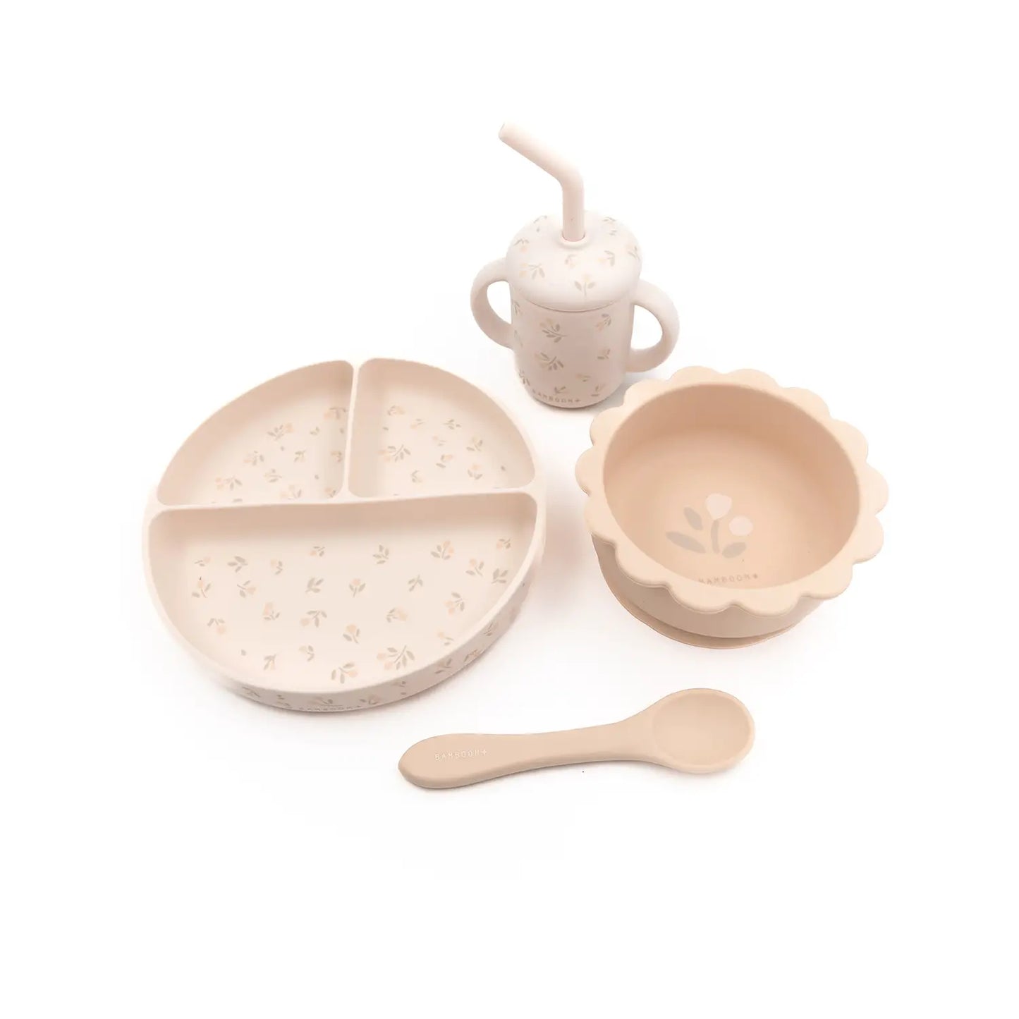 Bamboom Set Pappa Dinner Set in Silicone 4 pz