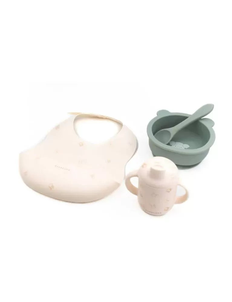 Bamboom Set pappa First Metal Set in Silicone 100%