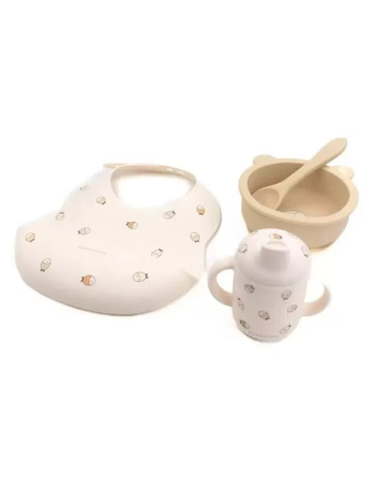 Bamboom Set pappa First Metal Set in Silicone 100%