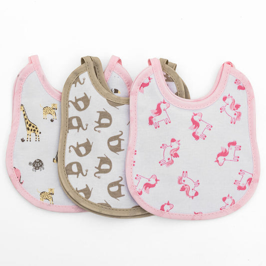 Irge Baby Set 6 Bavette in Cotone
