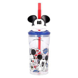 Stor Bicchiere con cannuccia 3D