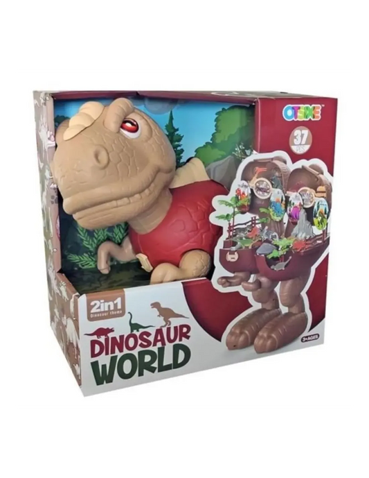 Yes Toys La Valle dei Dinosauri Trasformabile 2in1 - 37 pezzi