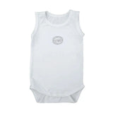 Bamboom Body smanicato Bianco 12-18 mesi