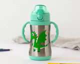 Kiokids Borraccia Tazza Thermos apprendimento con manici 280ml