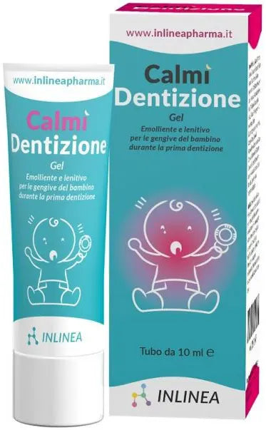 Calmì Dentizione Gel - Emolliente e lenitivo per le gengive del bambino durante la prima dentizione - tubo da 10 ml