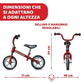 Chicco Bici senza pedali Balance Bike Red Bullet 2-5 anni