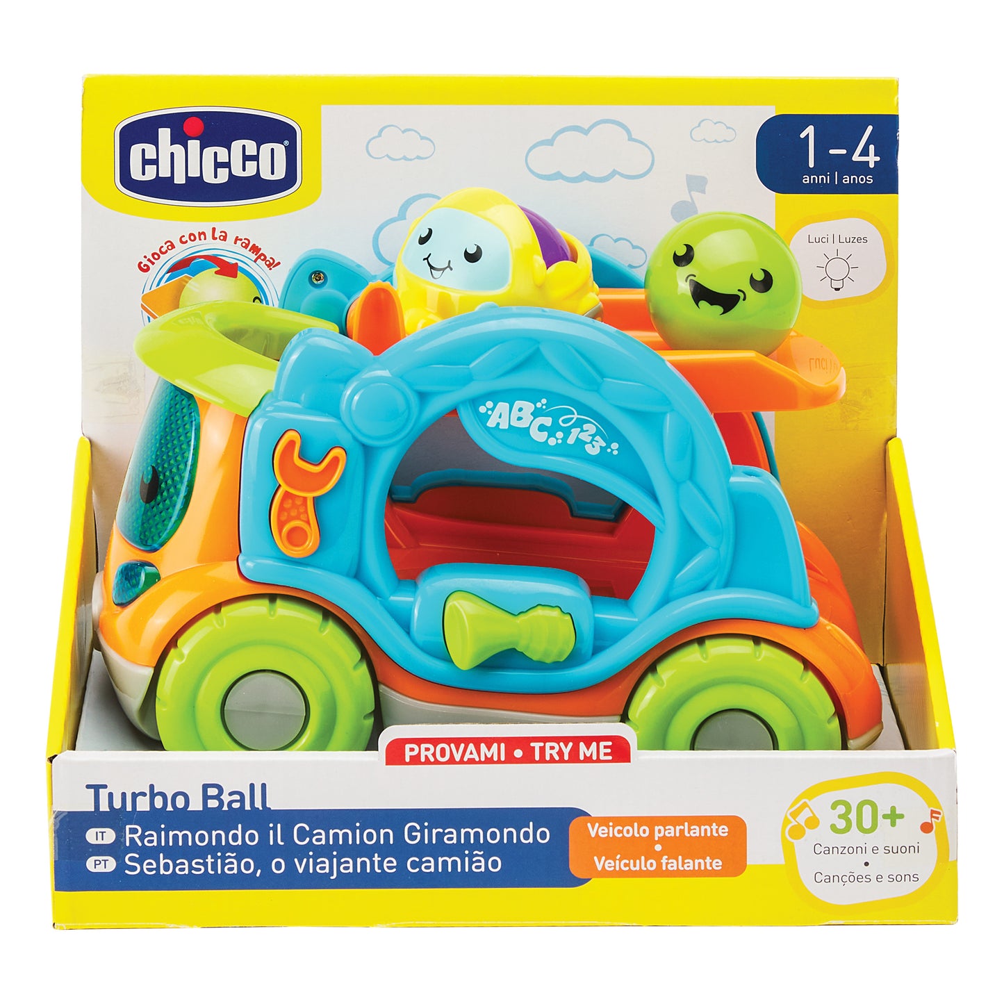 Chicco - Raimondo il Camion Giramondo Gioco 1-4 anni
