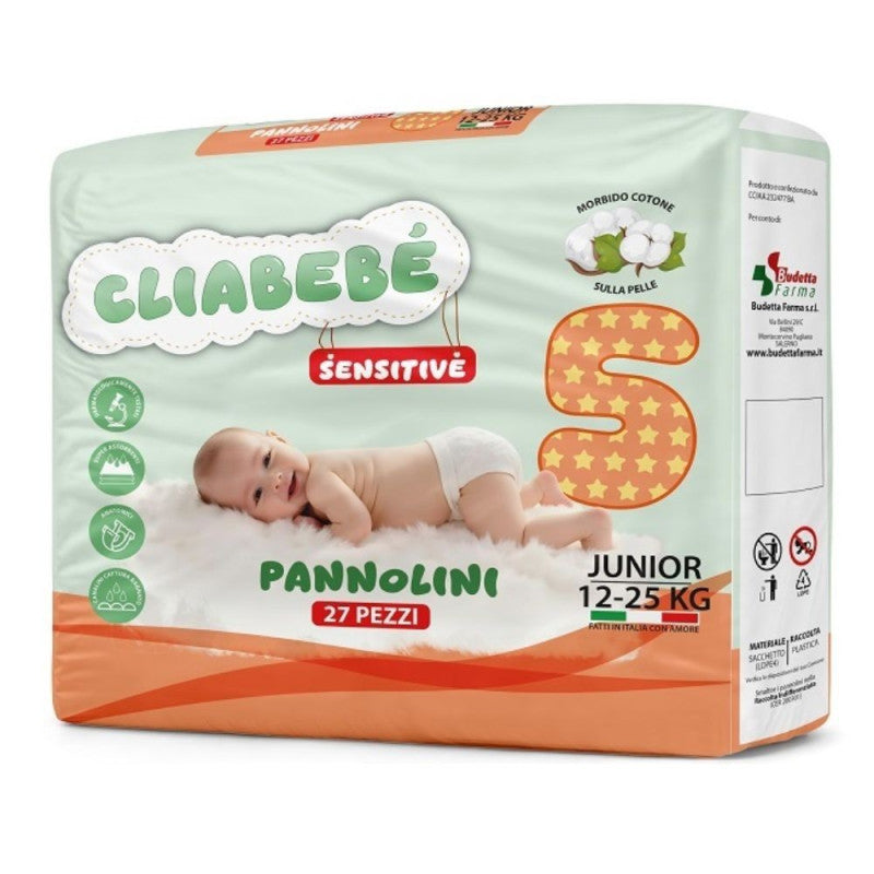 Cliabebè Pannolini Sensitive - Pacco Scorta