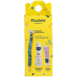 Mustela Set Regalo - Catenella portaciuccio + Detergente Delicato 200 ml + Pasta Cambio 50 ml