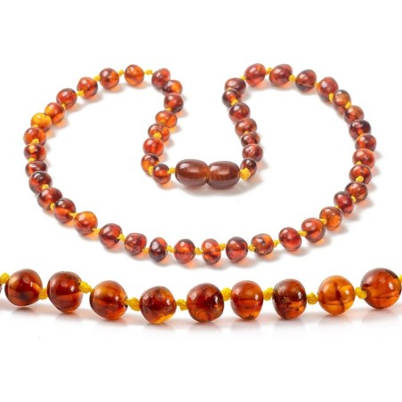 Mella Kids Collana Dentizione  Ambra Baltica Naturale