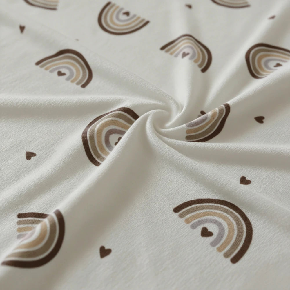 Coccolissimi Coperta Bamboo Rainbow 70x90 cm