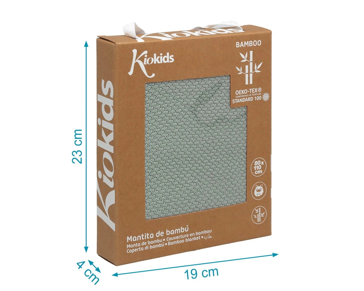 Kiokids Coperta di Bambù 80x110cm