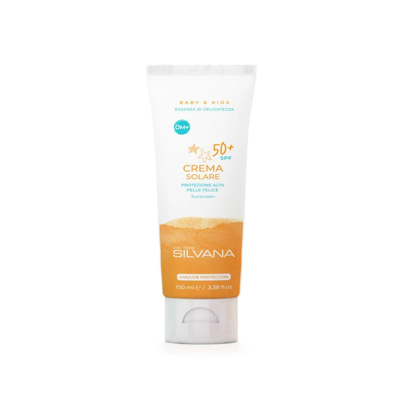 Silvana Crema Solare 50+ Alta Protezione Pelle felice 0m+ 100 ml