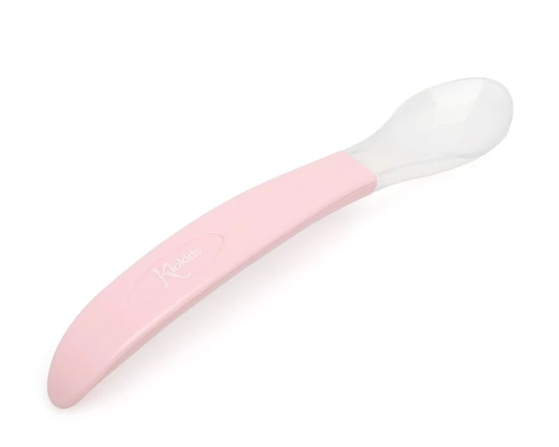 Kiokids Cucchiaio in silicone flessibile 6+m