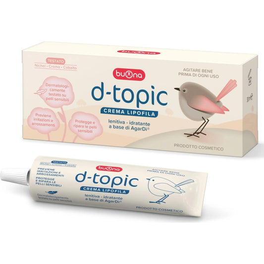 Buona D-Topic Crema Lipofila lenitiva - idratante a base di AgarDì 30ml