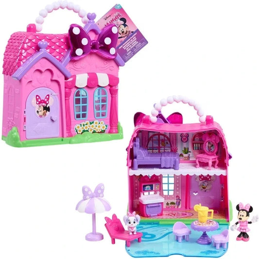 Disney Junior Minnie - Mini Mansion casa portatile con personaggi