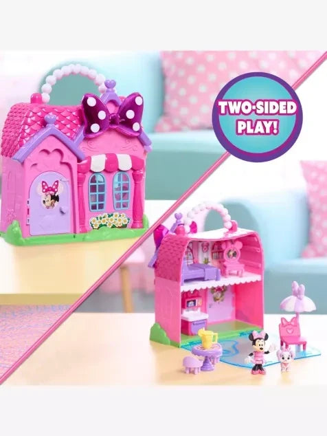 Disney Junior Minnie - Mini Mansion casa portatile con personaggi