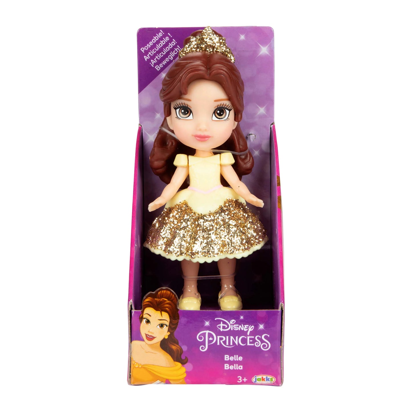 Mini bambola Principesse Disney da 7,6 cm