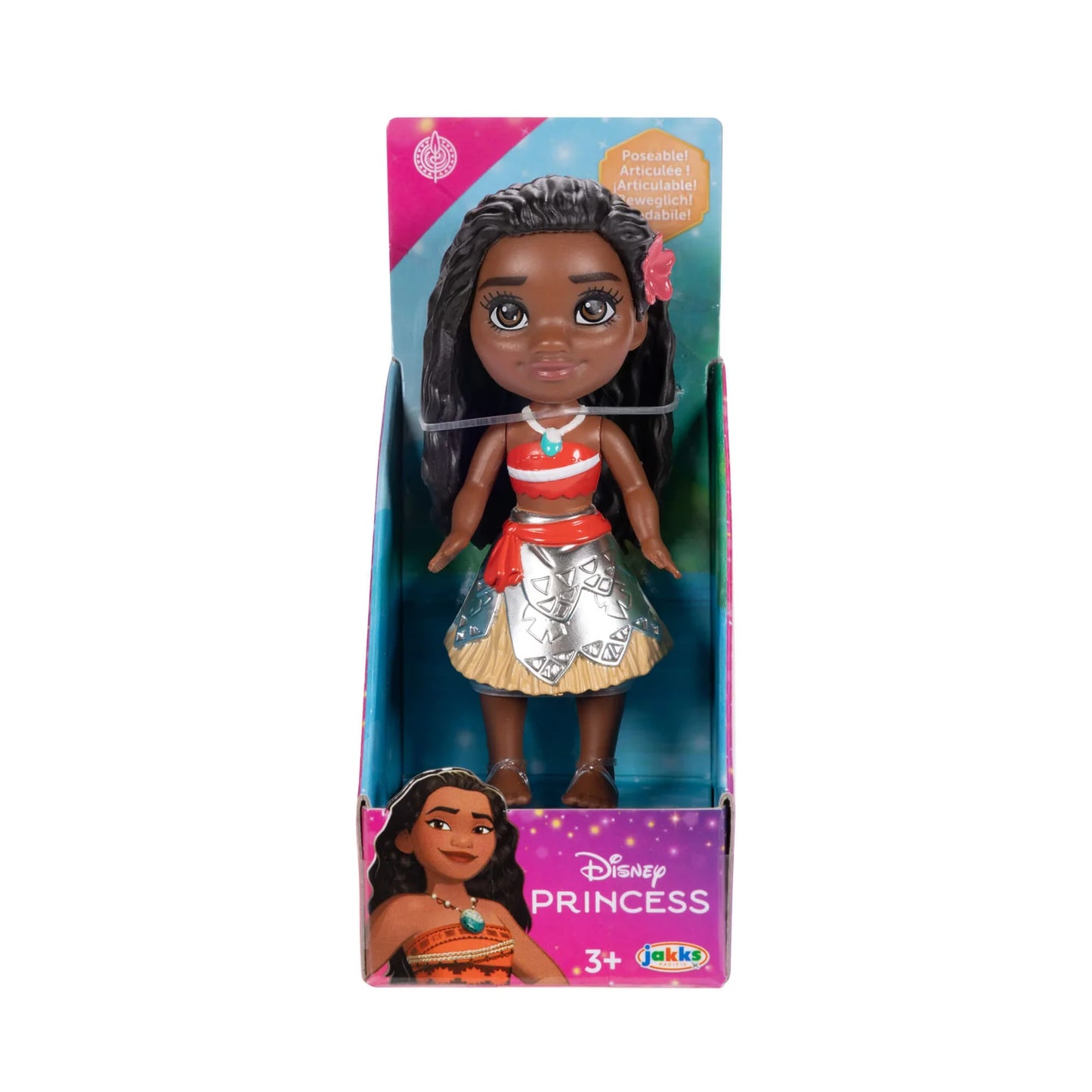 Mini bambola Principesse Disney da 7,6 cm