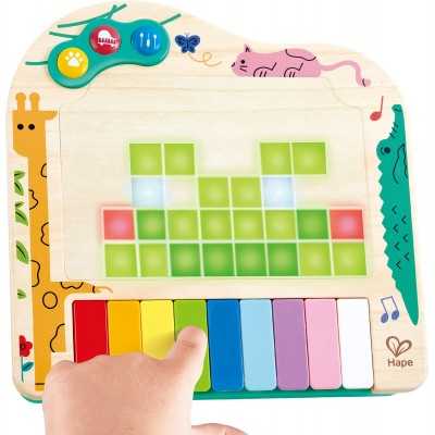 Hape Piano Pixel Dynamic 1-6 anni - E0635