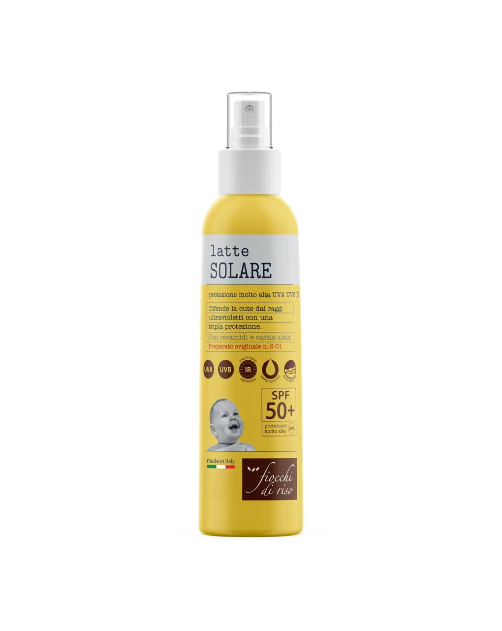 Fiocchi di riso - Latte solare spray spf50+ 140ml