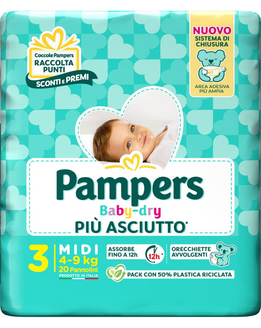 Pampers Baby Dry Pannolini