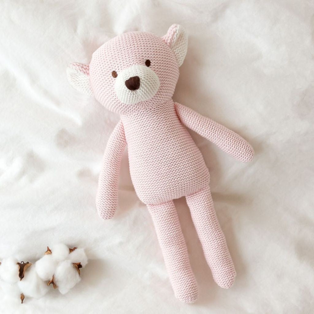 Kiokids Peluche in Cotone Orsetto 30 cm