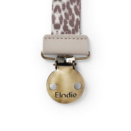 Elodie Details Catenella con Clip in Metallo per il Ciuccio - Pacifier Clip - Le Leopard - foto 4